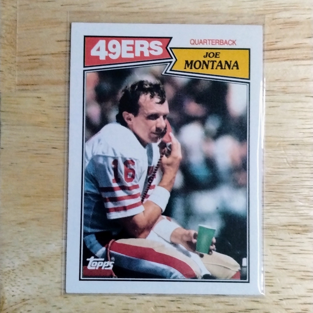 1987 Topps Joe Montana